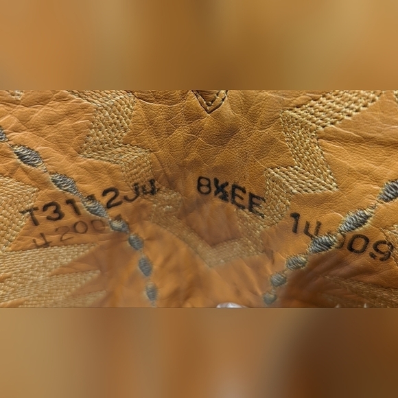 Lucchese Boots men's size 8.5EE Exotic Genuine Brown Teju Lizard Classic Western - Picture 13 of 13